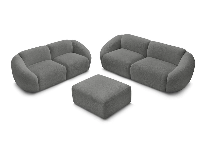 BOBOCHIC 2er + 3er Sofa TINA