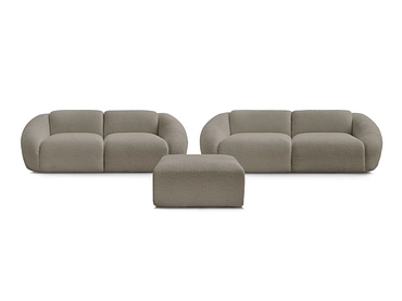 BOBOCHIC 2er + 3er Sofa TINA