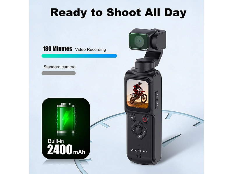 ZICPLAY Videocamera