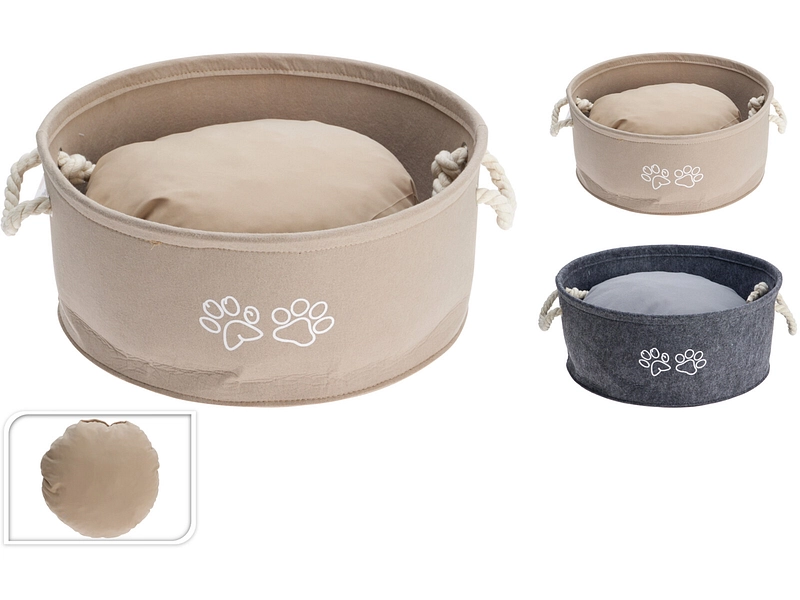 Panier pour animaux PETOPIA Polyester brun