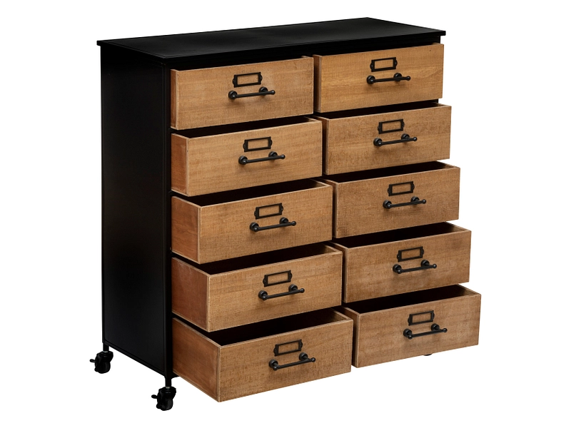 Commode ATMOSPHERA BARIS 10 tiroirs Commode ATMOSPHERA BARIS 10 tiroirs