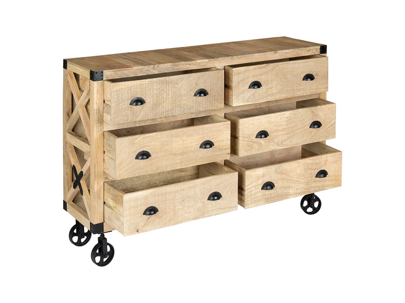 Commode ATMOSPHERA SILAS 6 tiroirs