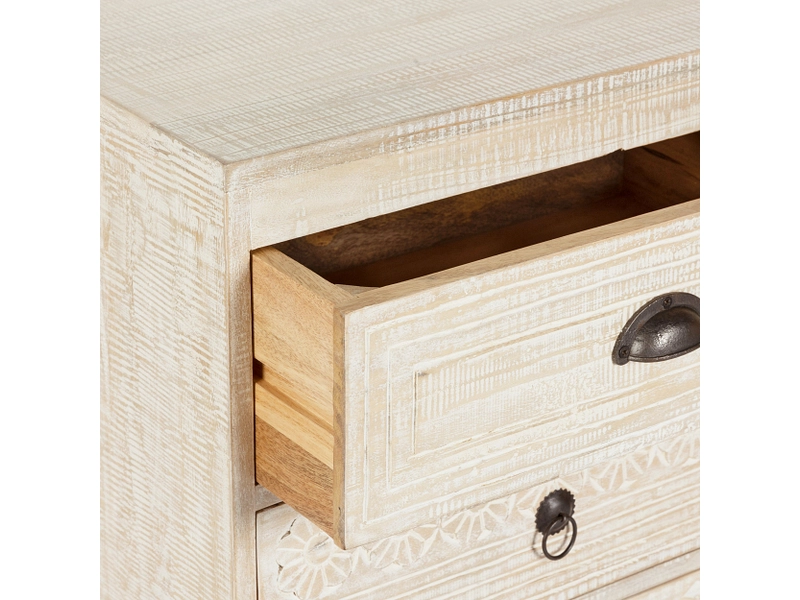 Nachttisch ATMOSPHERA AJAY 3 Schubladen