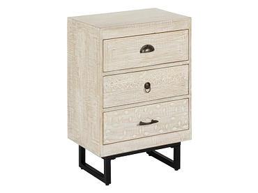 Nachttisch ATMOSPHERA AJAY 3 Schubladen