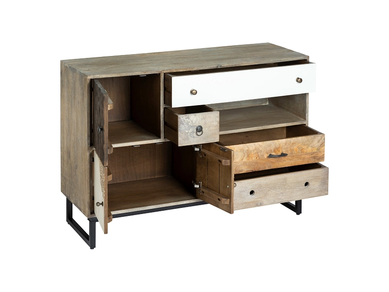 Kommode ATMOSPHERA KOVAL 3 Türen 3 Schubladen Kommode ATMOSPHERA KOVAL 3 Türen 3 Schubladen