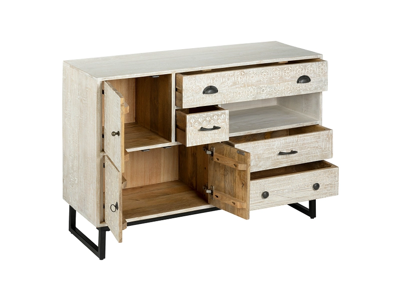 Kommode ATMOSPHERA AJAY 3 Türen 3 Schubladen