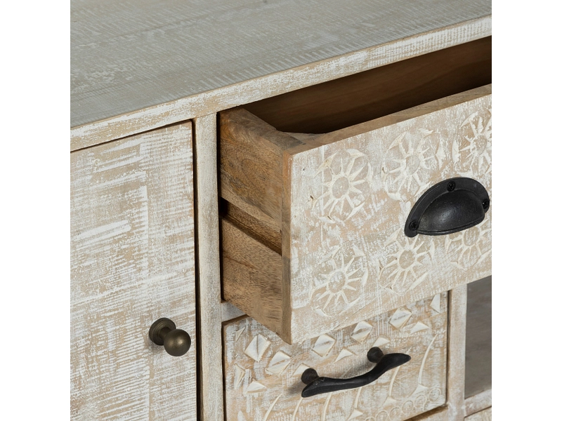 Kommode ATMOSPHERA AJAY 3 Türen 3 Schubladen