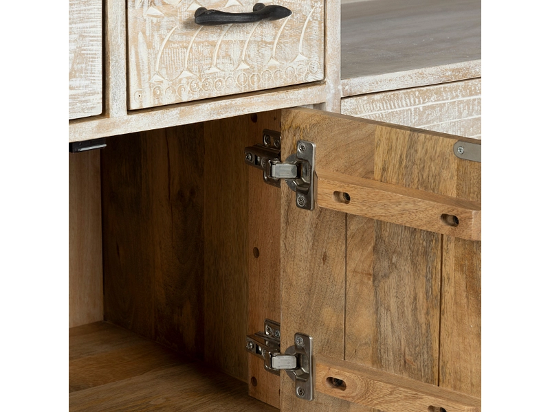 Kommode ATMOSPHERA AJAY 3 Türen 3 Schubladen