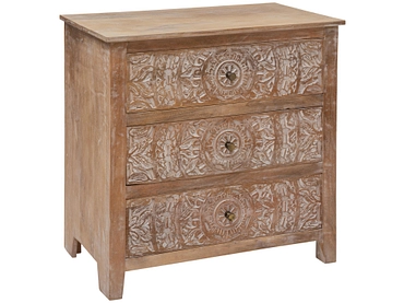 Commode ATMOSPHERA SHIREL 3 tiroirs Commode ATMOSPHERA SHIREL 3 tiroirs