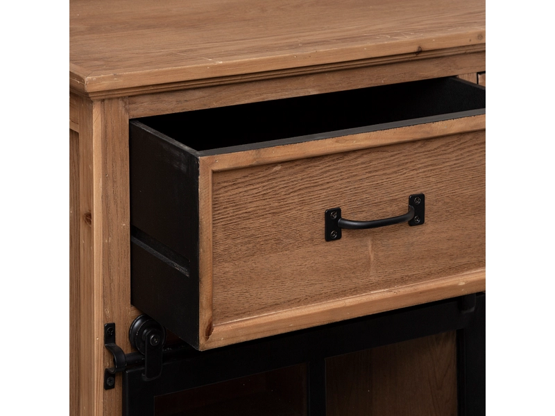 Commode ATMOSPHERA DANIK 1 porte 2 tiroirs