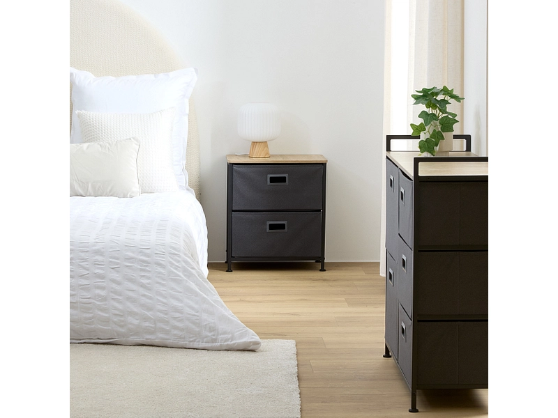 Nachttisch 5 FIVE SIMPLY SMART TISSA 2 Schubladen