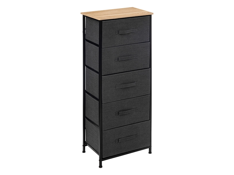 Commode 5 FIVE SIMPLY SMART TISSA 5 tiroirs Commode 5 FIVE SIMPLY SMART TISSA 5 tiroirs