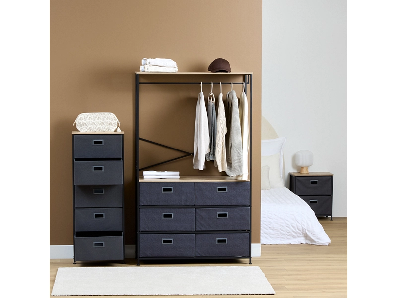 Commode 5 FIVE SIMPLY SMART TISSA 5 tiroirs Commode 5 FIVE SIMPLY SMART TISSA 5 tiroirs