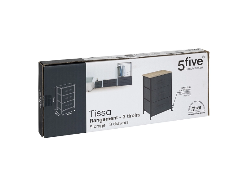 Kommode 5 FIVE SIMPLY SMART TISSA 3 Schubladen