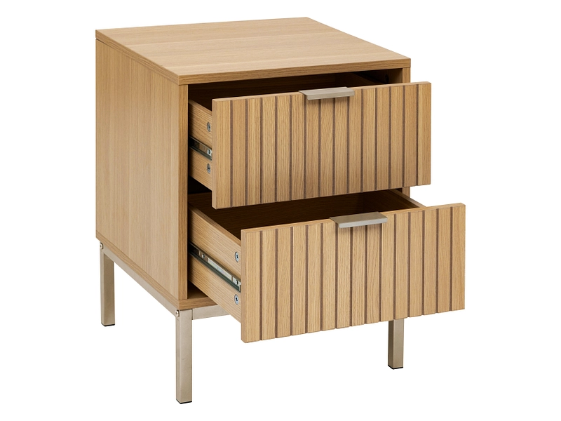 Nachttisch 5 FIVE SIMPLY SMART TASSO 2 Schubladen