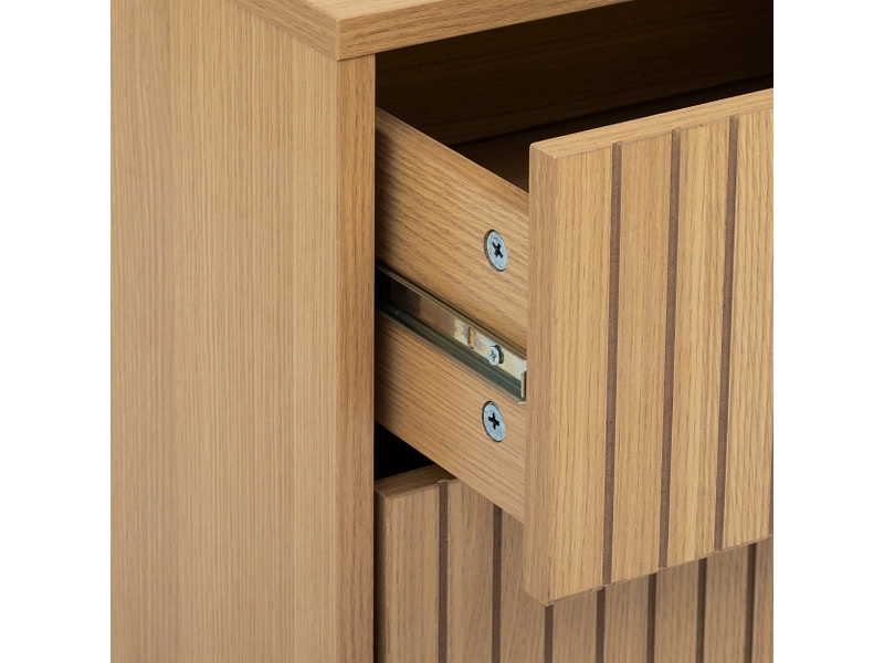 Nachttisch 5 FIVE SIMPLY SMART TASSO 2 Schubladen