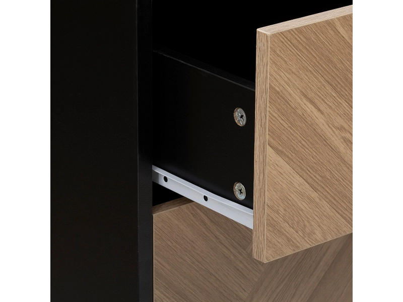 Commode 5 FIVE SIMPLY SMART CHEVRONS 4 tiroirs