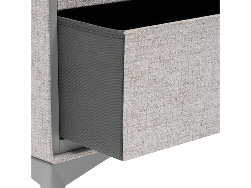 Commode 5 FIVE SIMPLY SMART GRANITE 2 tiroirs Commode 5 FIVE SIMPLY SMART GRANITE 2 tiroirs