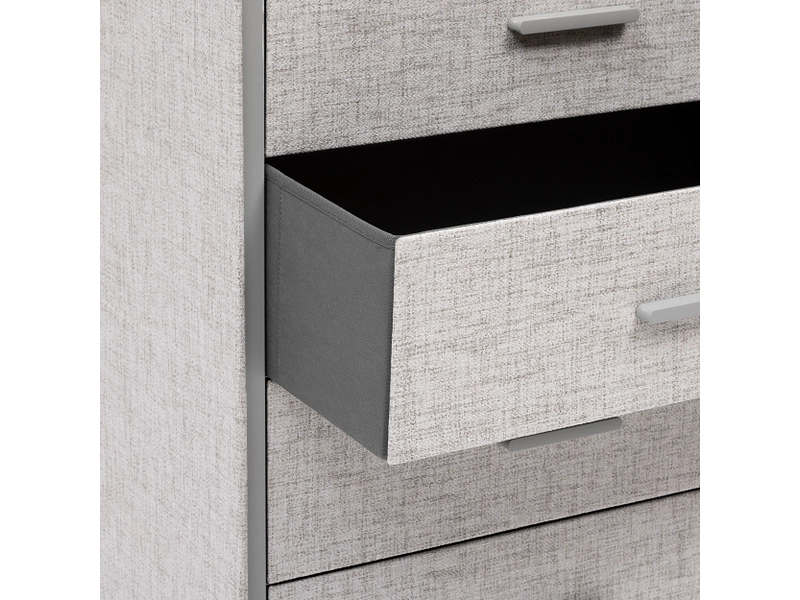 Commode 5 FIVE SIMPLY SMART GRANITE 4 tiroirs Commode 5 FIVE SIMPLY SMART GRANITE 4 tiroirs