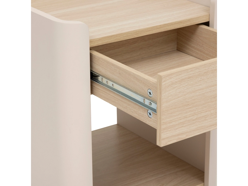 Nachttisch 5 FIVE SIMPLY SMART ROUNDY 1 Schublade