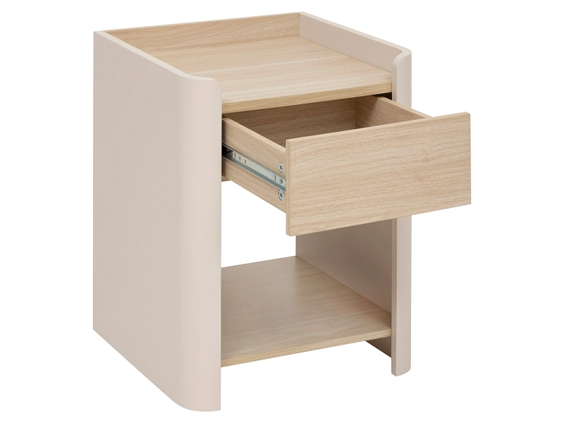 Nachttisch 5 FIVE SIMPLY SMART ROUNDY 1 Schublade