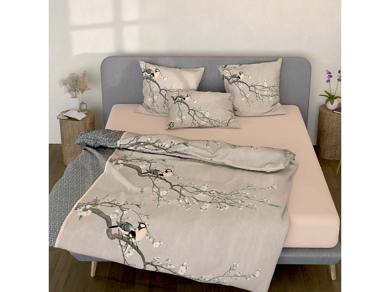 LOTUS Housse de duvet BIRDS