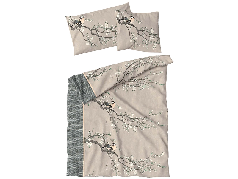 LOTUS Housse de duvet BIRDS