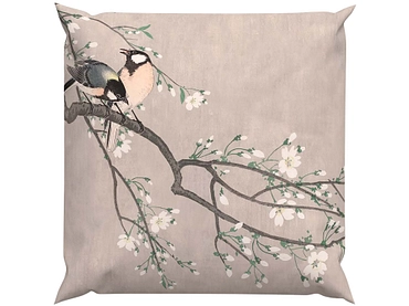 LOTUS Taie d'oreiller BIRDS