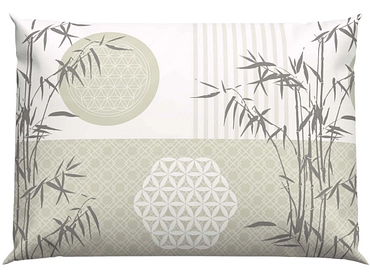 LOTUS Taie d'oreiller NATURE