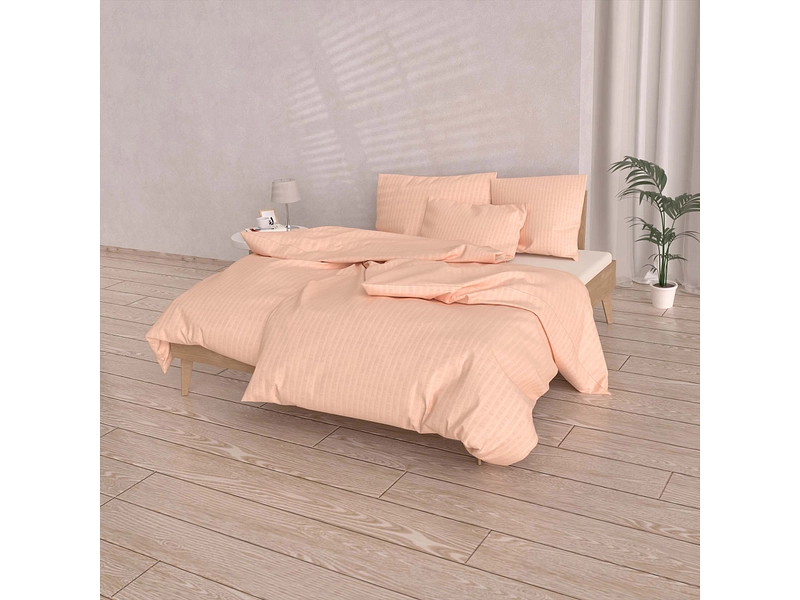 LOTUS Housse de duvet SATIN SEERSUCKER