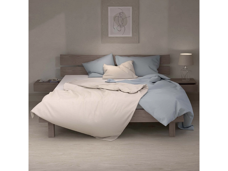 LOTUS Taie d'oreiller JERSEY UNI