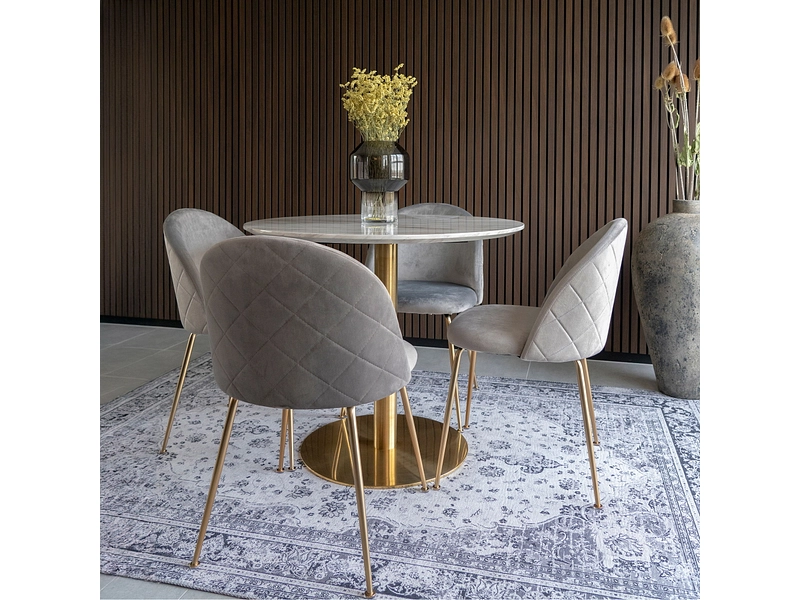 Set table et 4 chaises HOUSE NORDIC BOLZANO Set table et 4 chaises HOUSE NORDIC BOLZANO