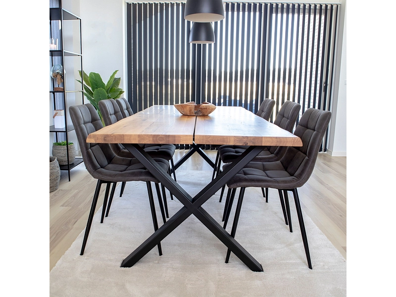 Set Tisch und 6 Stühle HOUSE NORDIC TOULON Set Tisch und 6 Stühle HOUSE NORDIC TOULON