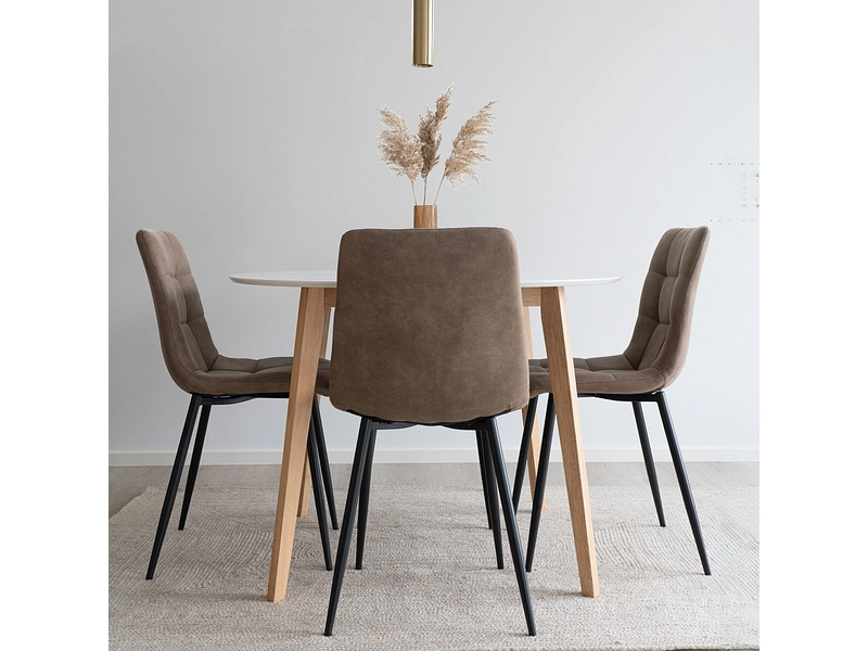 Set table et 4 chaises HOUSE NORDIC VOJENS Set table et 4 chaises HOUSE NORDIC VOJENS