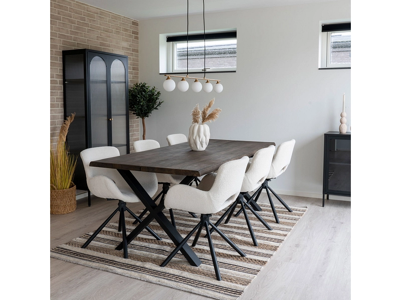 Set table et 6 chaises HOUSE NORDIC TOULON Set table et 6 chaises HOUSE NORDIC TOULON