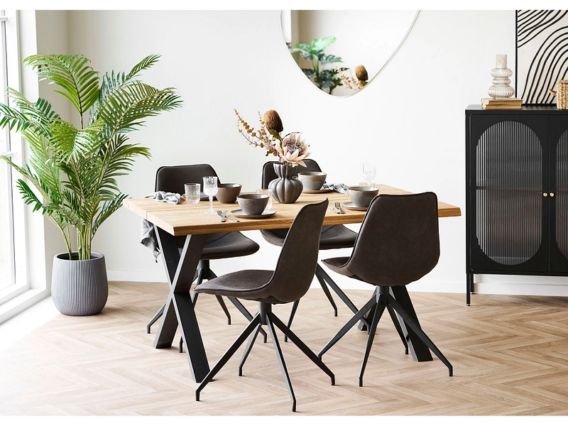 Set Tisch und 4 Stühle HOUSE NORDIC TOULON Set Tisch und 4 Stühle HOUSE NORDIC TOULON