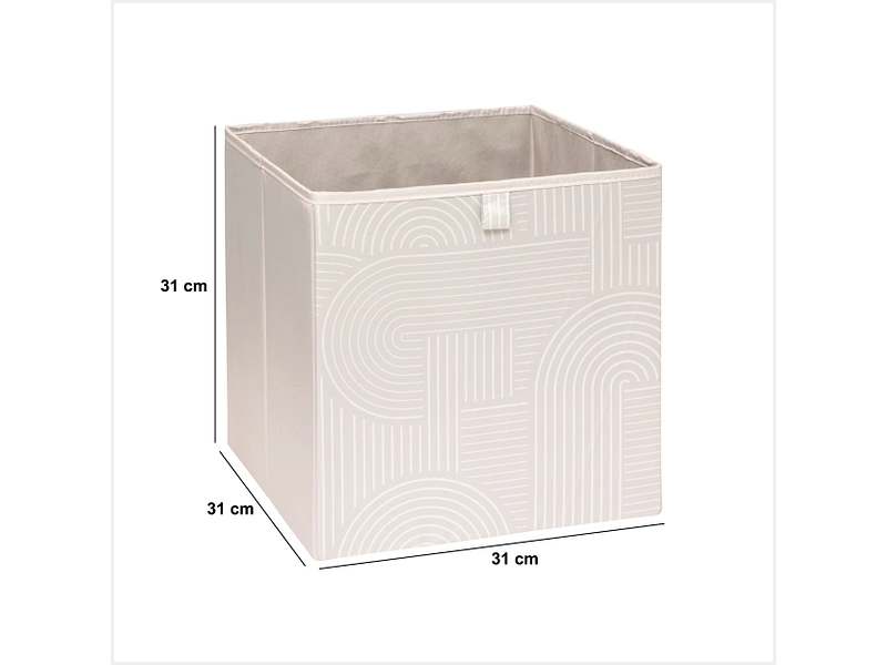 Boîte de rangement MELLA beige