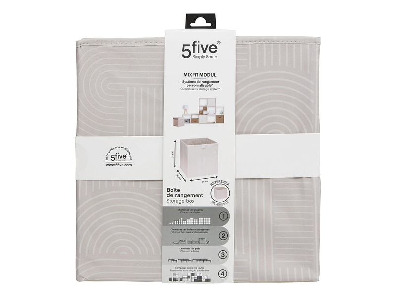 Boîte de rangement MELLA beige