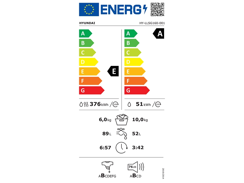 HYUNDAI Waschtrockner-Kombi