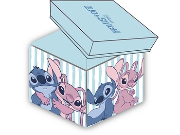Boîte de rangement STITCH bleu