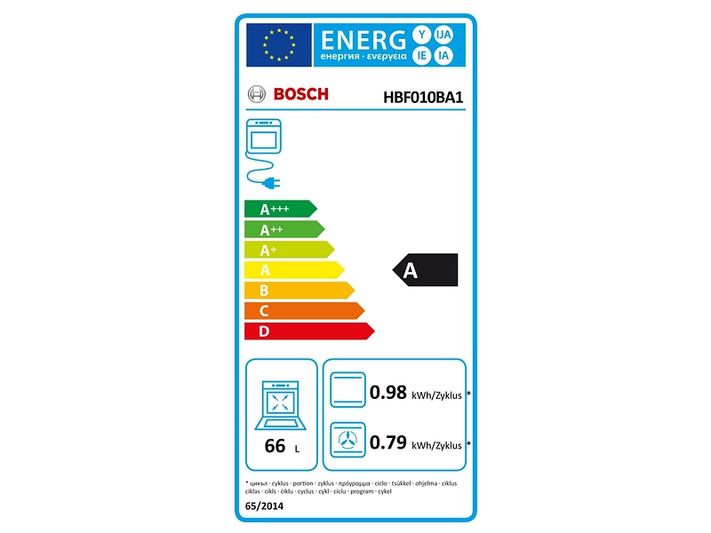 BOSCH Four encastrable