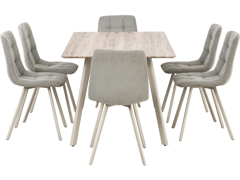 Set Tisch und 6 Stühle SAVINA II Set Tisch und 6 Stühle SAVINA II