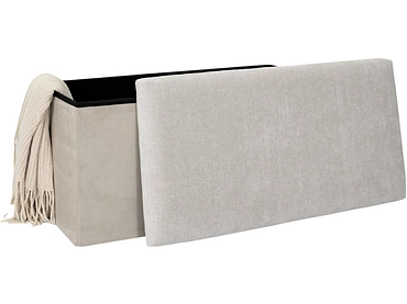 Pouf de rangement HOME DECO FACTORY LIAM