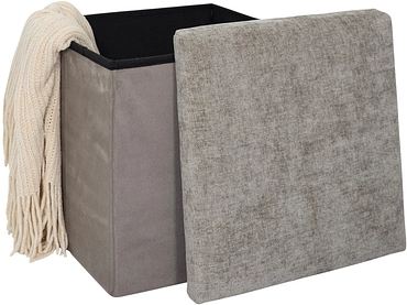 Pouf de rangement HOME DECO FACTORY LIAM