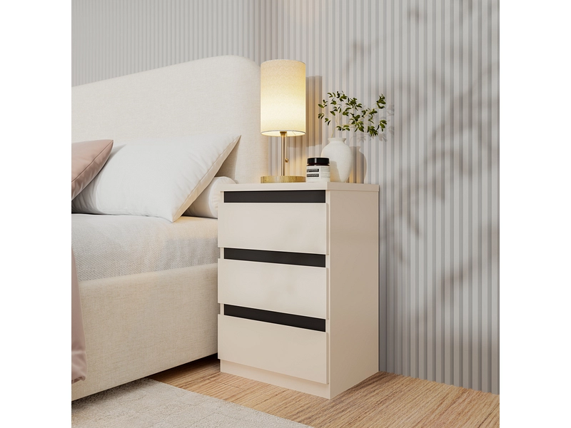 Nachttisch SUNLIGHT 3 Schubladen