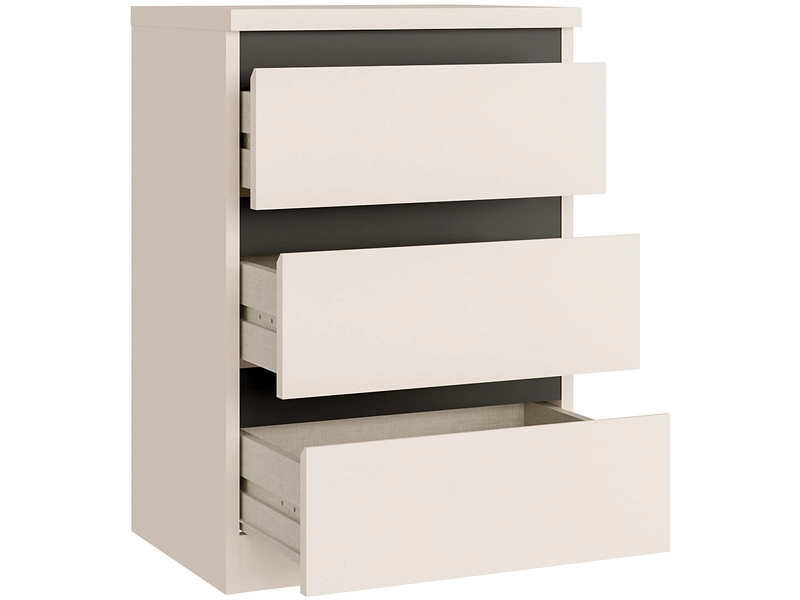 Nachttisch SUNLIGHT 3 Schubladen