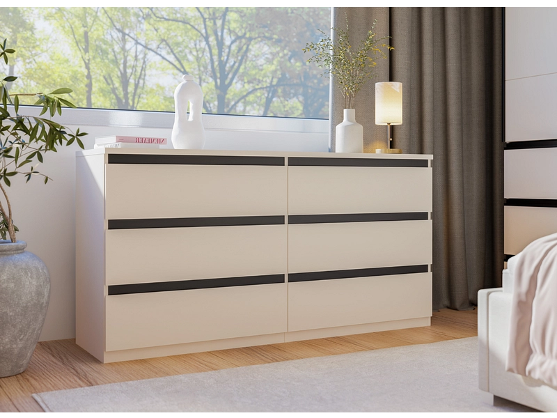 Kommode SUNLIGHT 6 Schubladen