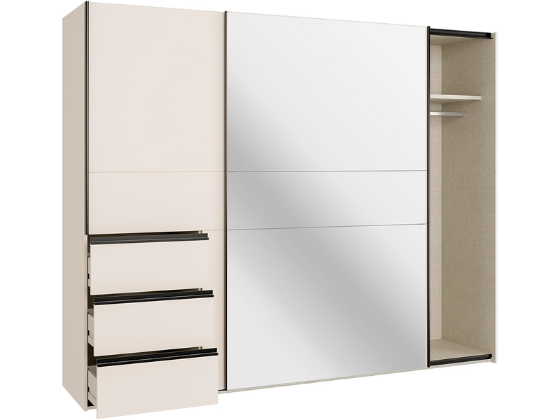 Armoire portes coulissantes SUNLIGHT sable