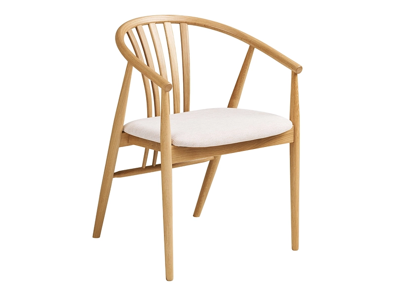 Sedia HOUSE NORDIC AGUSTIN poliestere marrone chiaro