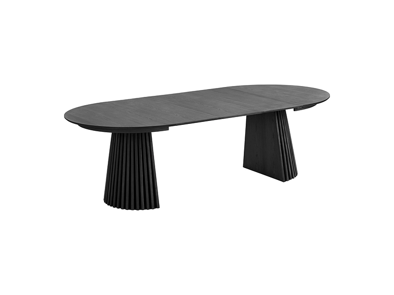 Tavolo allungabile HOUSE NORDIC OSAKA 120x120x75cm nero